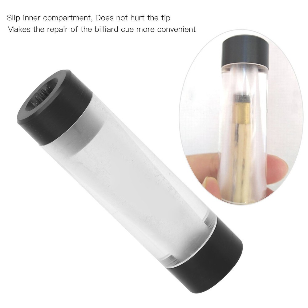 3in1 Billiards Cue Tip Shaper Tapper Pool Table Stick Multi‑Function Repair Tool