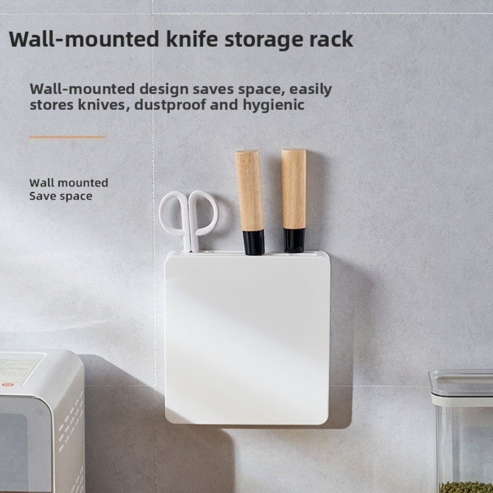 Space Saving Wall Mounted Rack Household Tool Storage Shelf Dust Proof Design