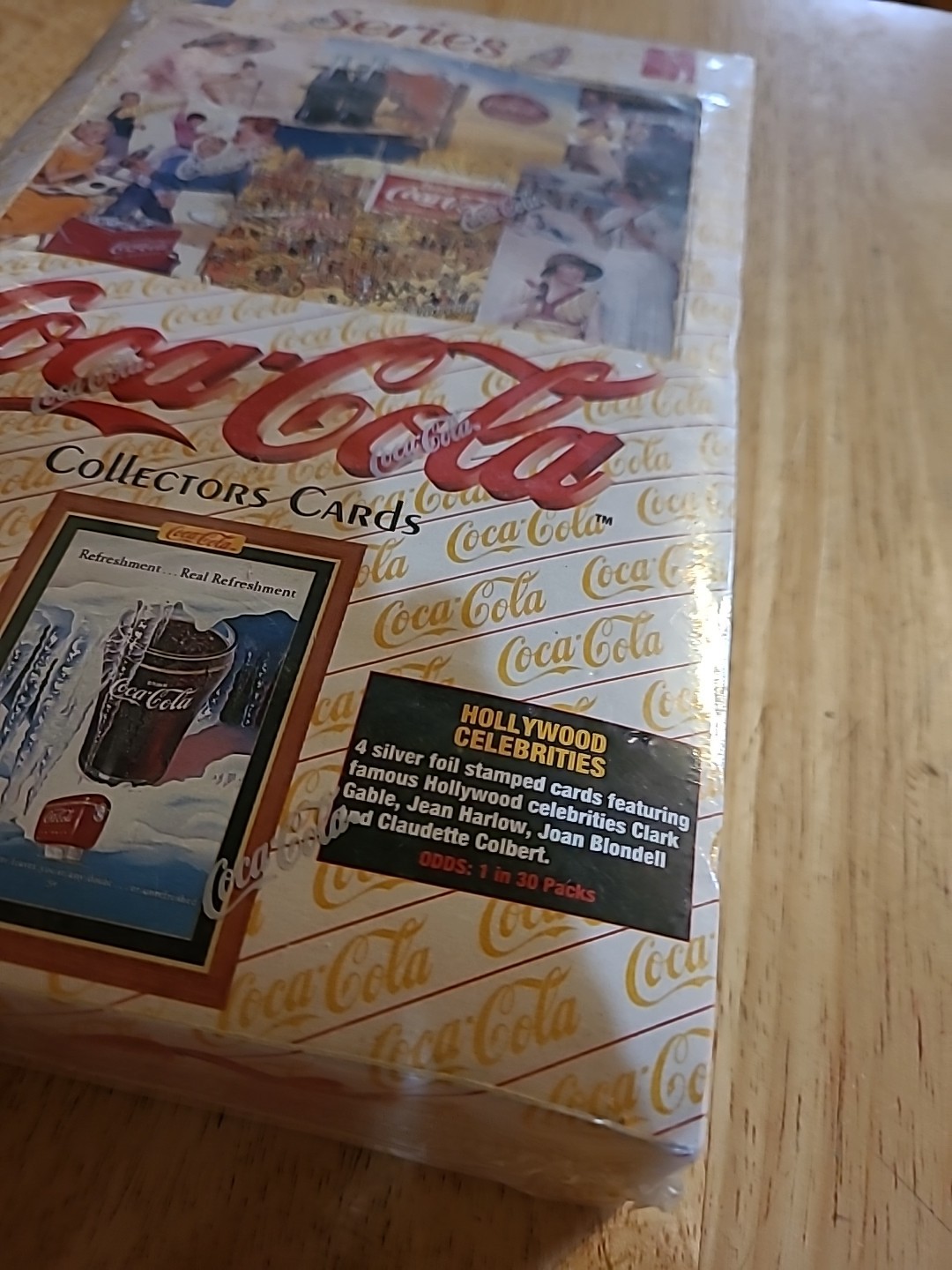 1995 COLLECT A CARD SERIES 4 COCA~COLA FACTORY SEALED