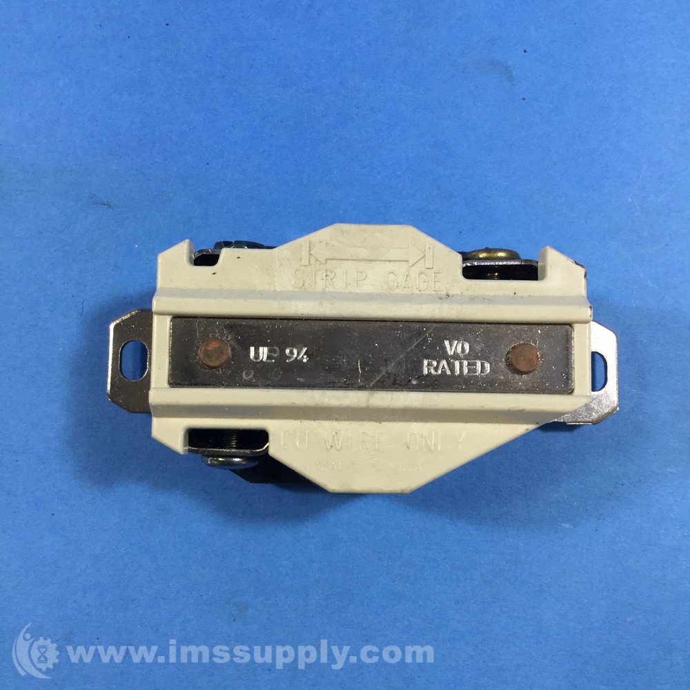 Leviton 2310-BU Locking Receptacle USIP