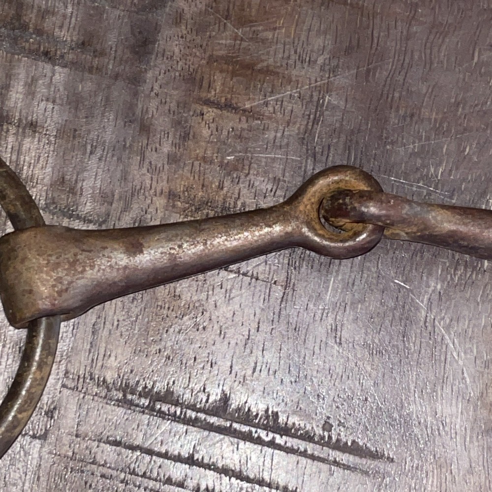Vintage Single Joint Eggbutt Horse Bit