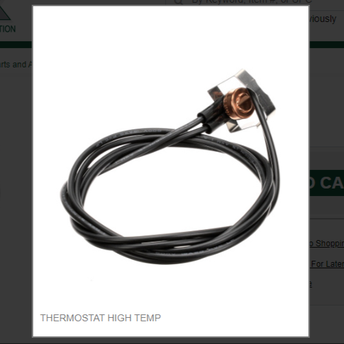 THERMOSTAT HIGH TEMP #9041087-06