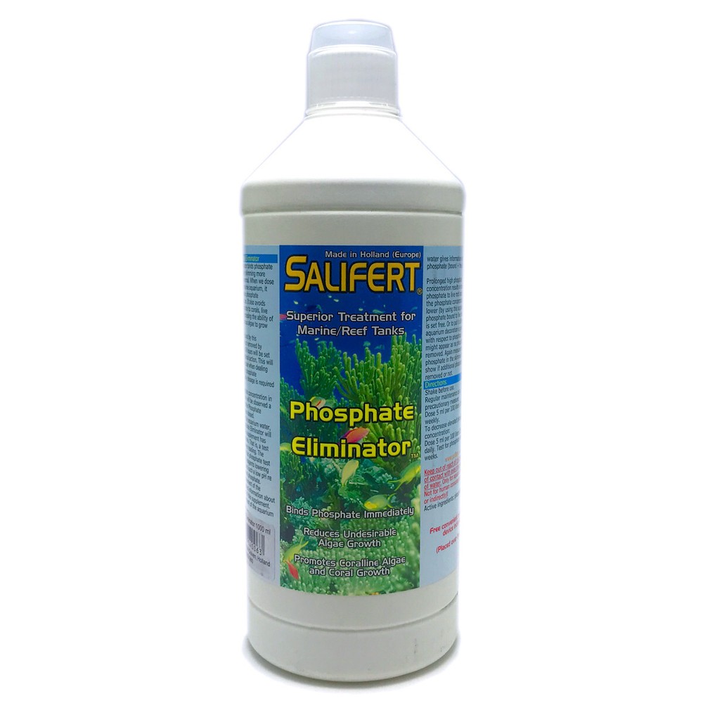Salifert Phosphate Eliminator 1000mL Binds Phosphate Immediately