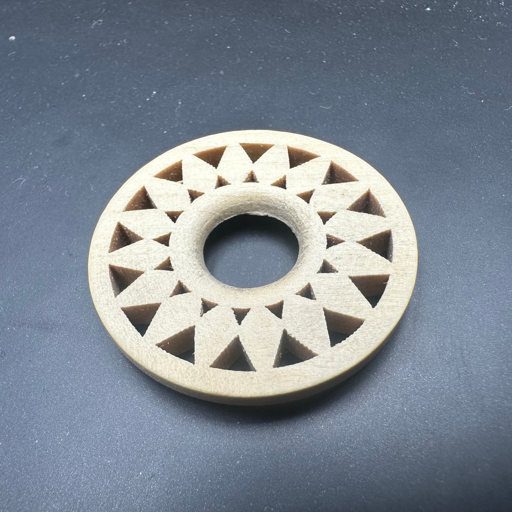 Wooden crystal small ball base