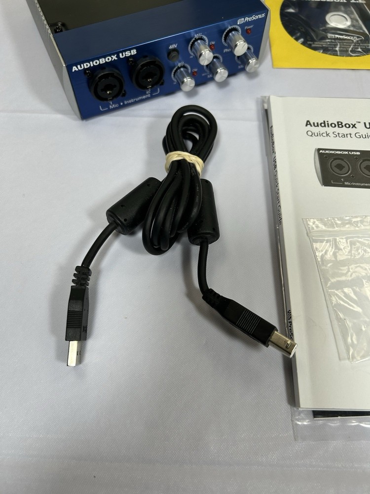 PreSonus AudioBox USB 2x2 Recording System MIDI Interface - USED
