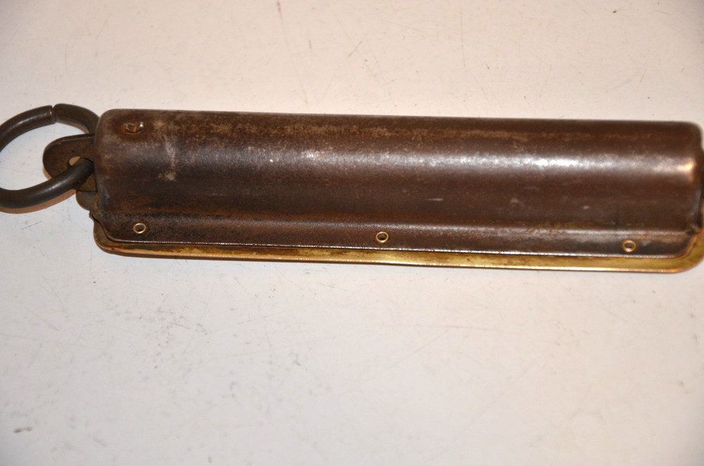Vintage Brass John Chatillon & Sons hanging scale