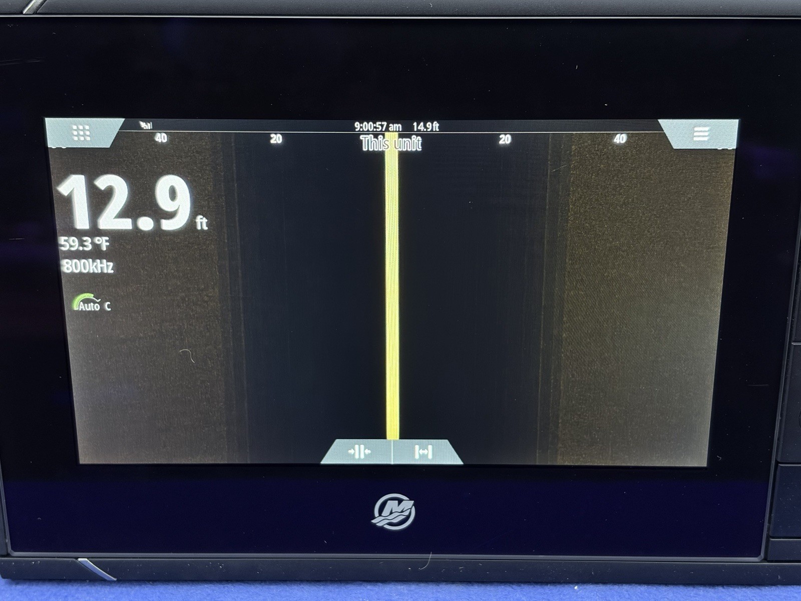 Simrad / Mercury Vessel View 703 7” Multifunction Engine Monitor Display