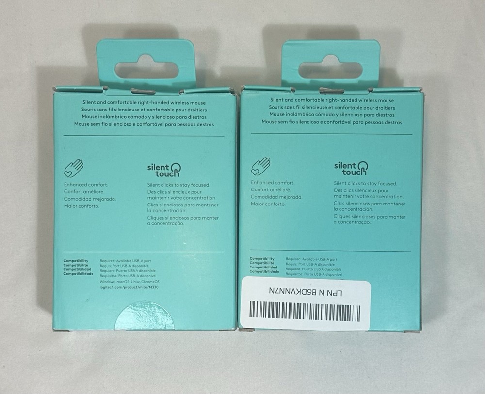 Logitech M330 SILENT Wireless Optical Mouse with USB Nano Receiver (USED)