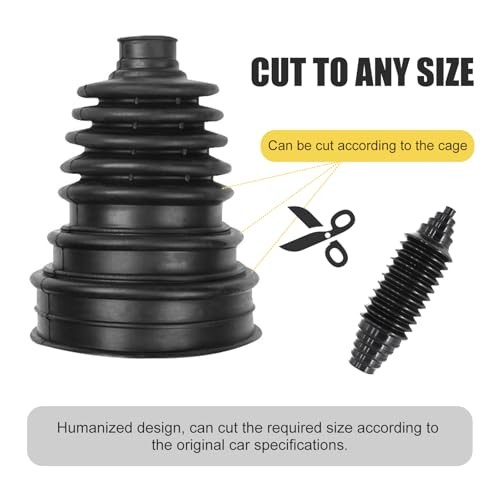 2 PCS Rack and Pinion Boot Steering Rack Boot Tool Kit, Dustproof Silicone