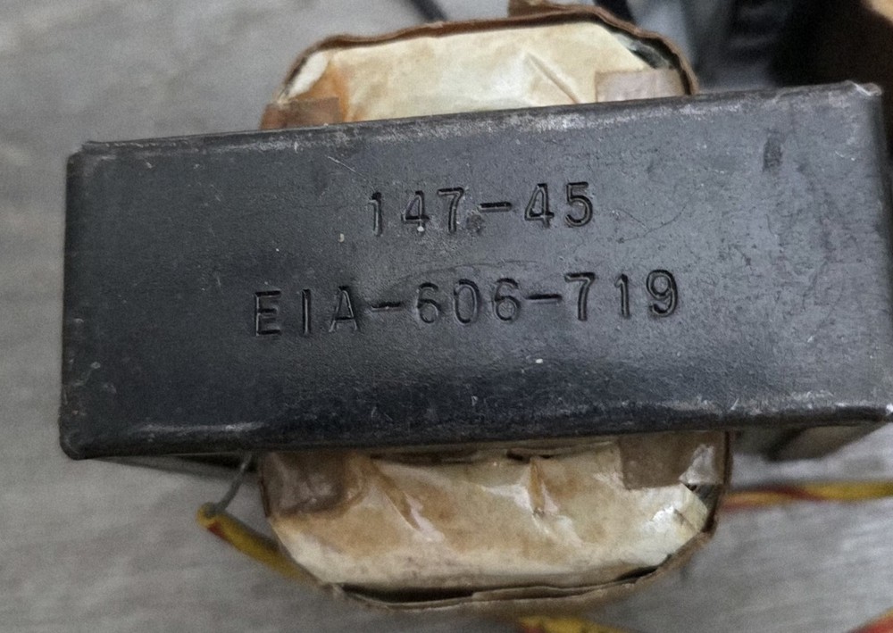 3-Vintage Transformers 147-45-606-2-14., 147-45 E1A-606-T19.,17936-E