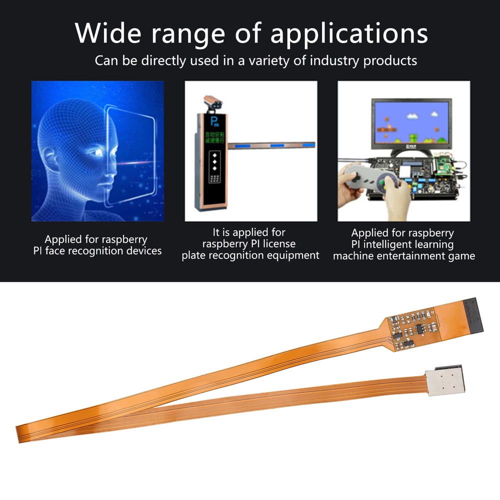 HBV‑ZERO‑V3.0 Camera Module 5MP 30cm Cable 69.1°Field Angle Fit For Pi ZERO