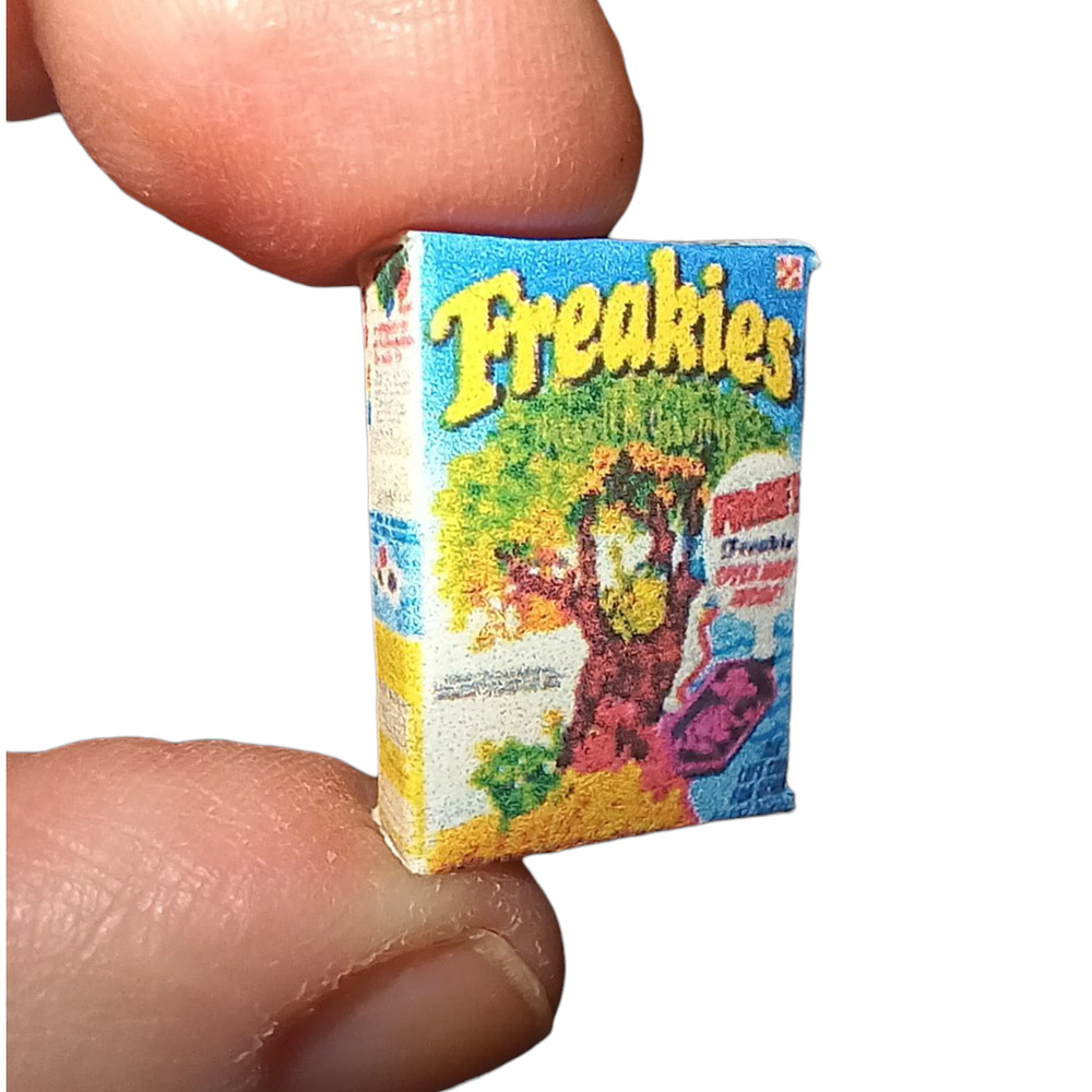 Dollhouse Miniature Vintage Cereal Boxes
