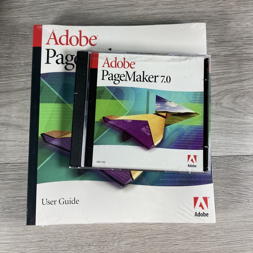 Adobe PageMaker 7.0 Full Upgrade Version for Apple Macintosh with Serial Number
