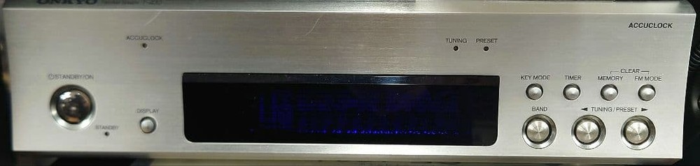 Onkyo T-433 Tuner w/ Adapter All Function Tested