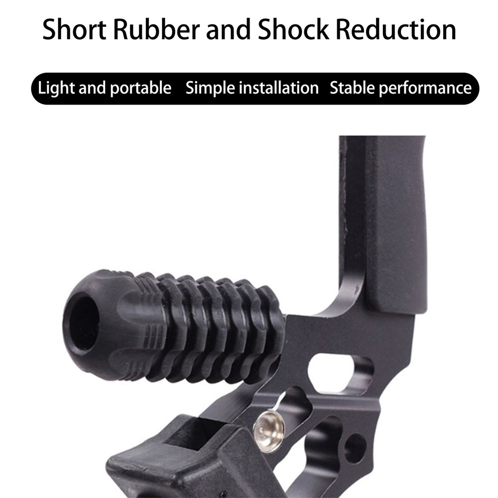 Archery Bow Stabilizer Rubber Compound Bow Shock Damper Vibration Dampener WT