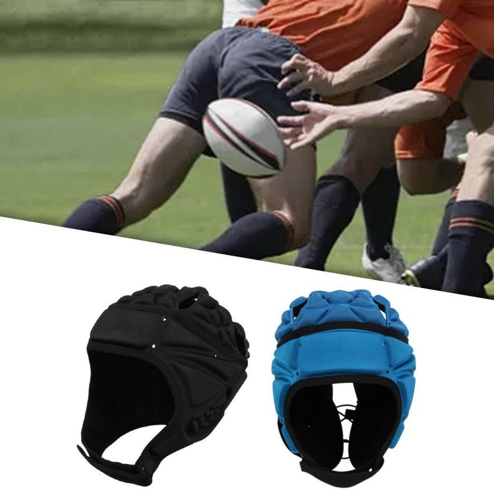 Breathable Helmet Lacrosse Rugby Headguard Protector Scrum Hat Protector