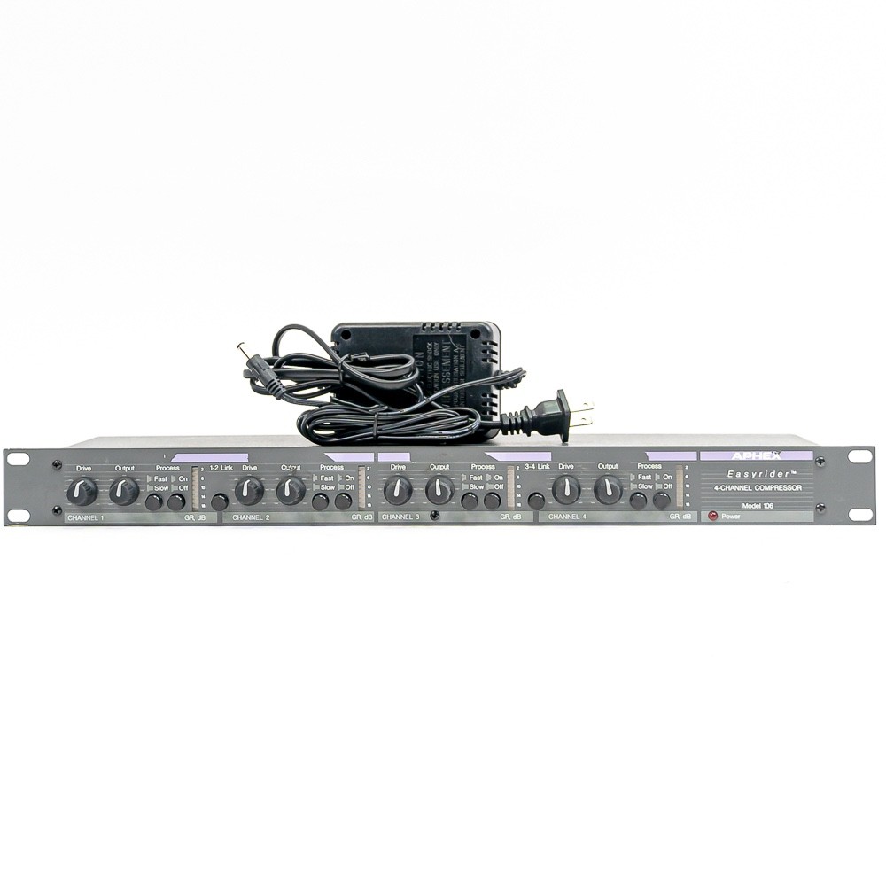 Aphex 106 4-Channel Compressor | With Power Supply