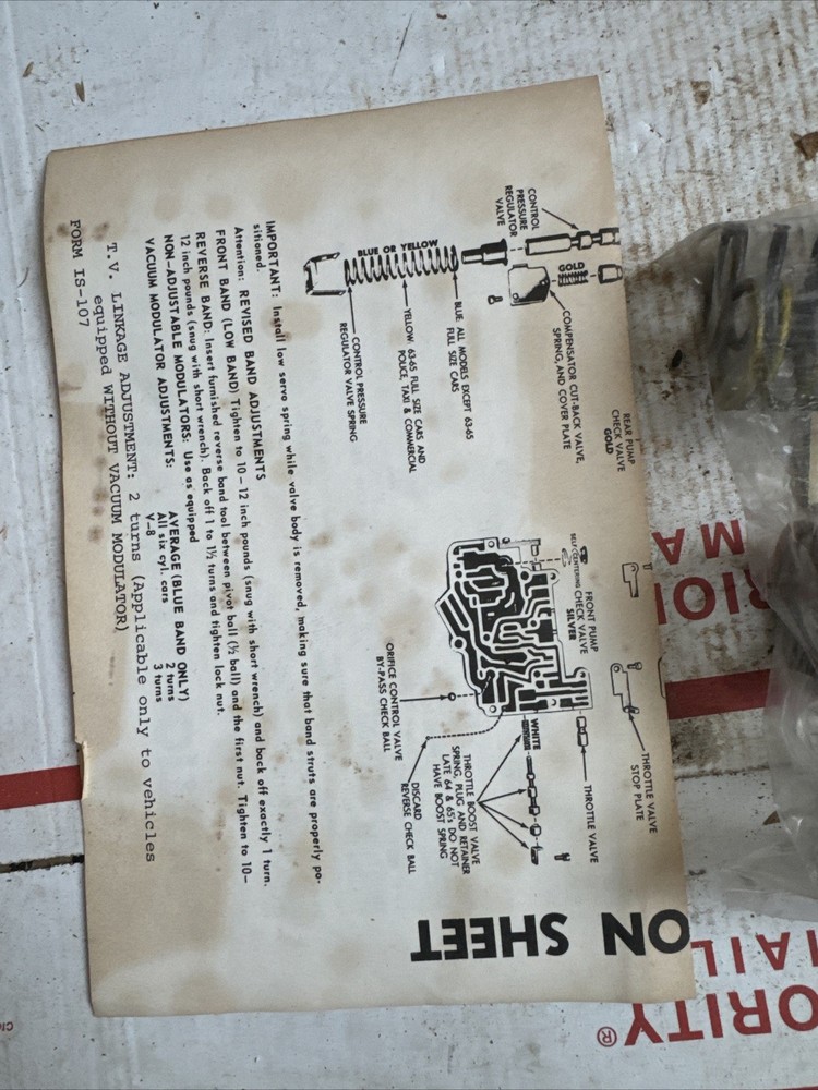 Ford Two Speed Shift Kit 1959-65