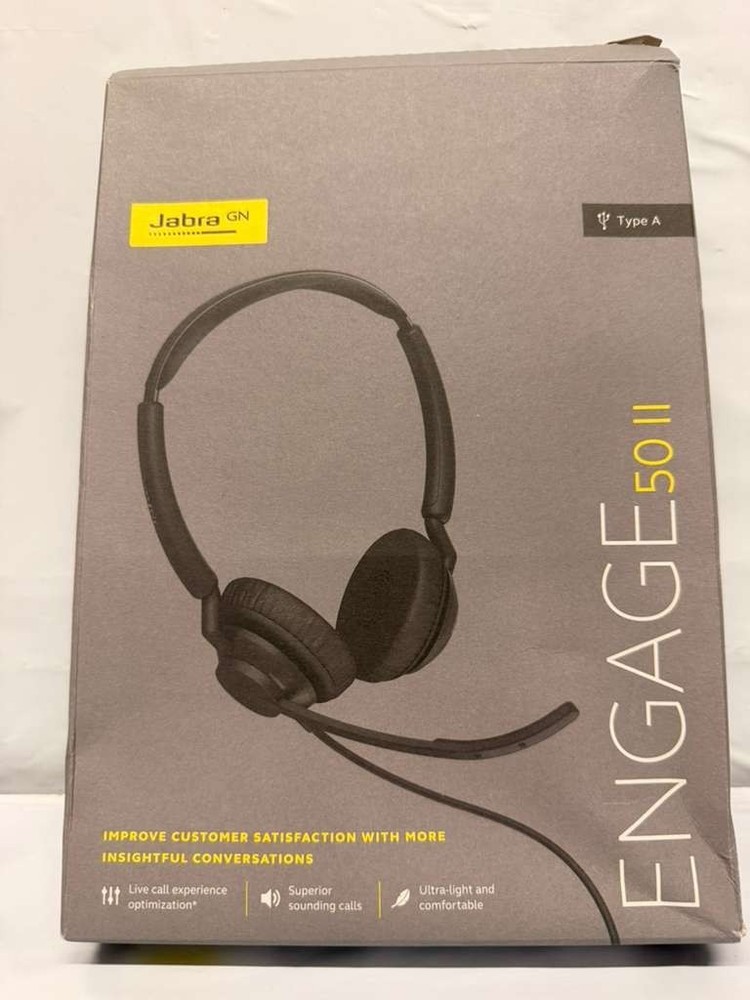 Jabra Engage 50II Wired Stereo Conferencing Headset Type (I-2)
