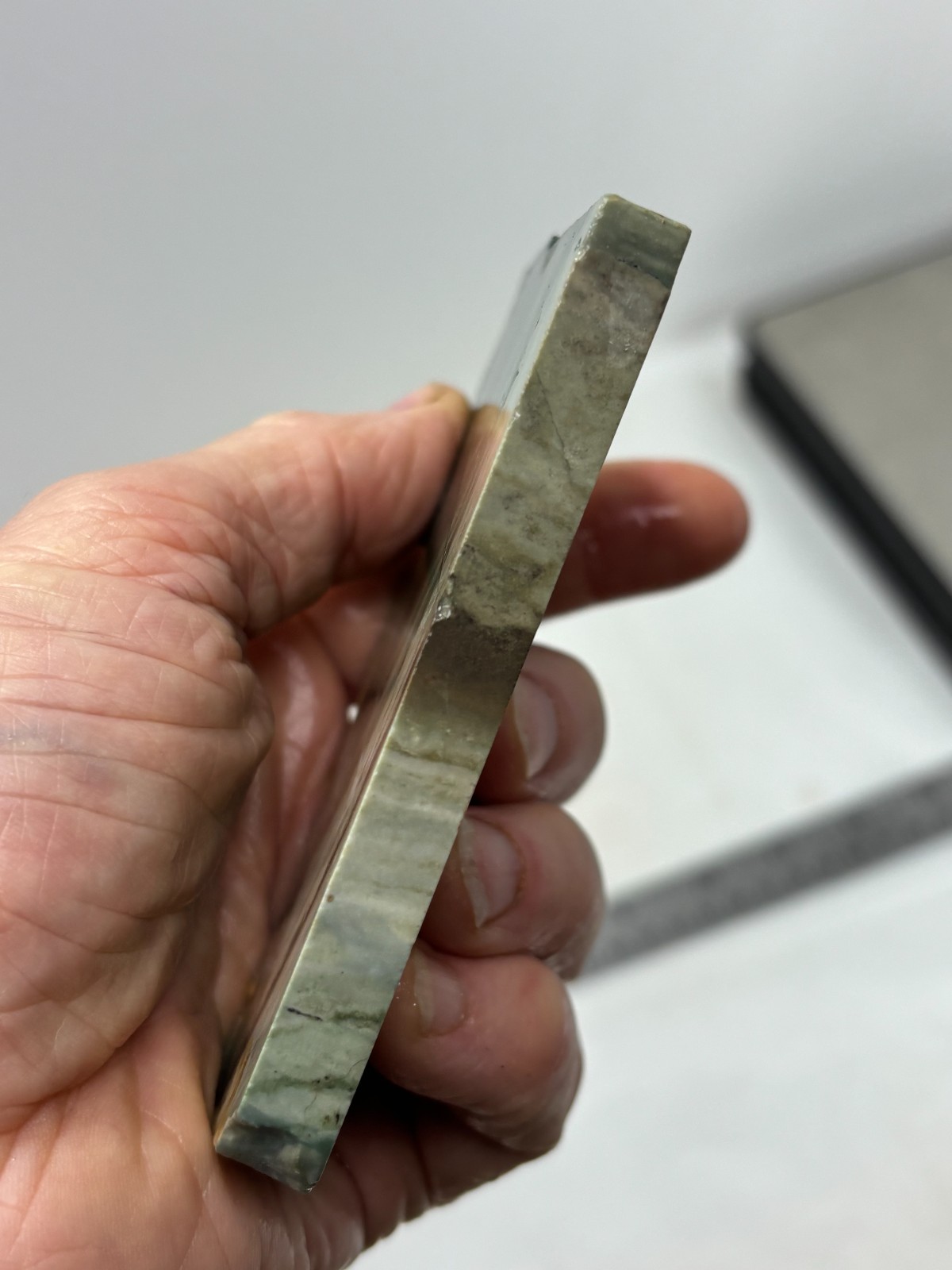 Gary Green Caldera Freedom Jasper Slab Cabbing Lapidary Combo Ship Avail