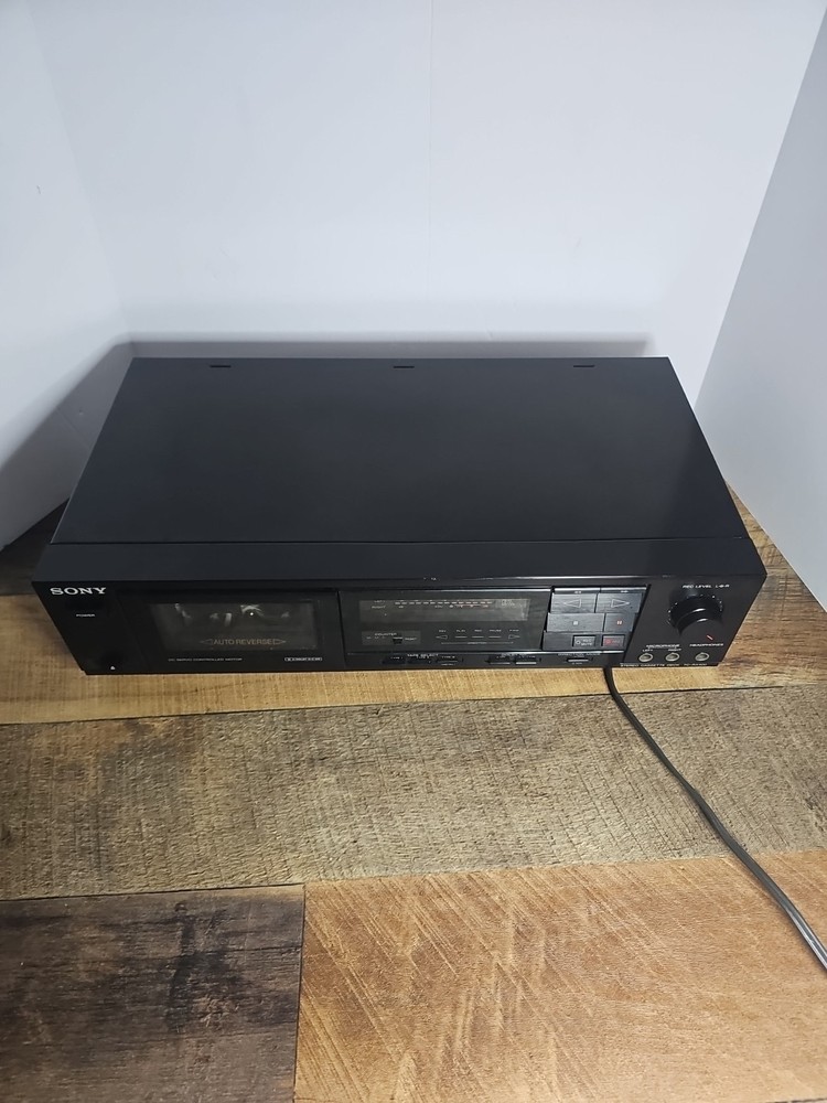 Sony TC-RX400 Stereo Cassette Deck/ Recorder (((Tested)))