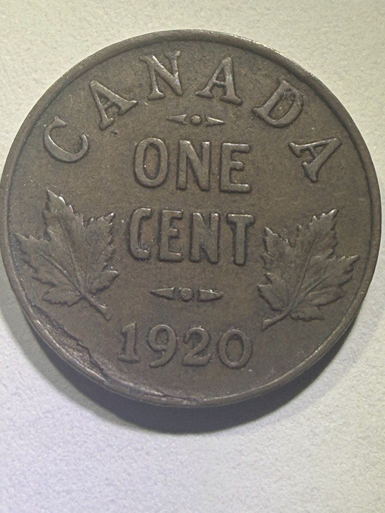 1920 Canada Small Cent -