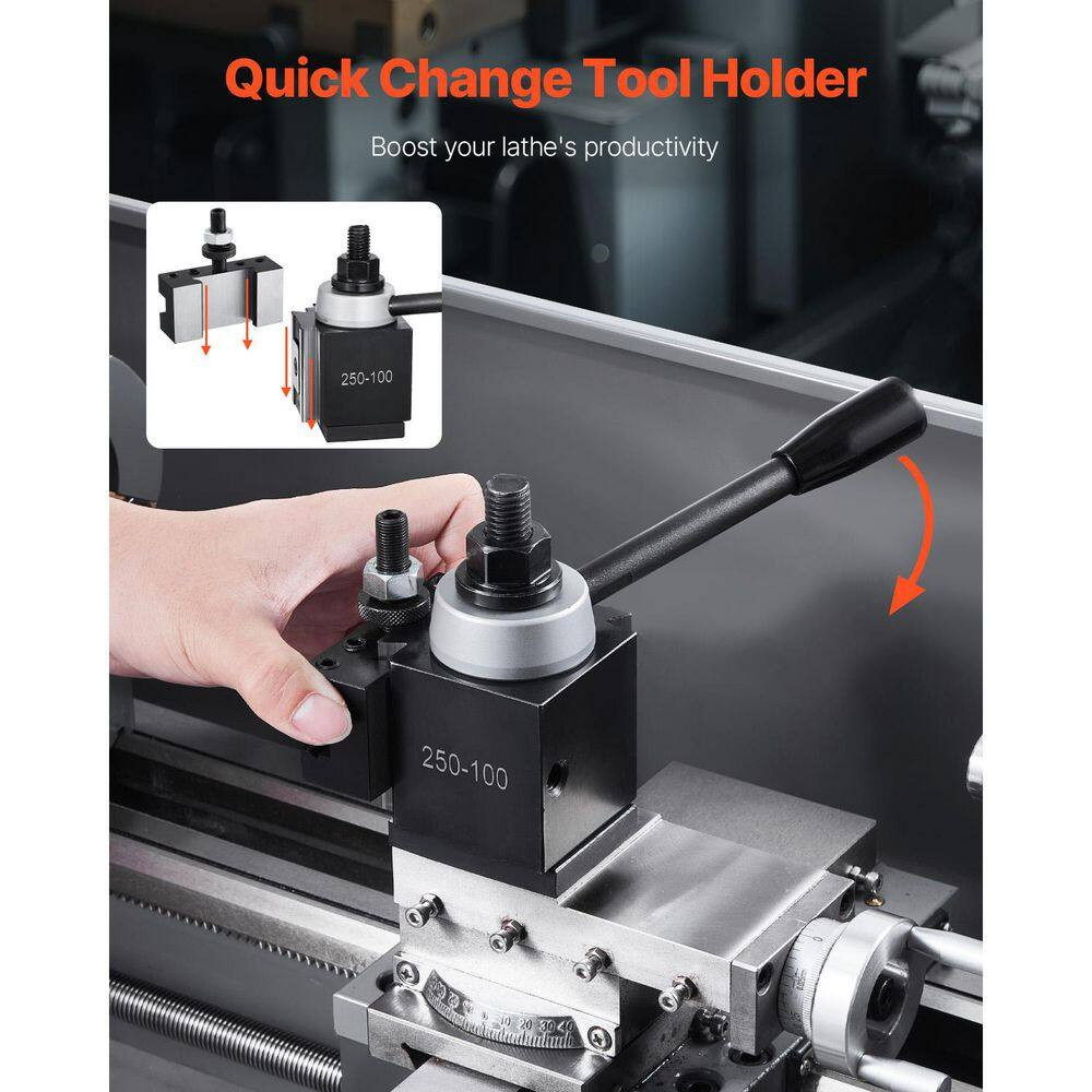 Skyshalo Quick Change Tool Post Set 6Pc Lathe Tool Holders Piston Type Tool Post