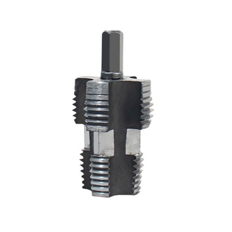 PVC Thread Maker Tool for Electric Drill PVC Pipe Threader Water Pipe Thread