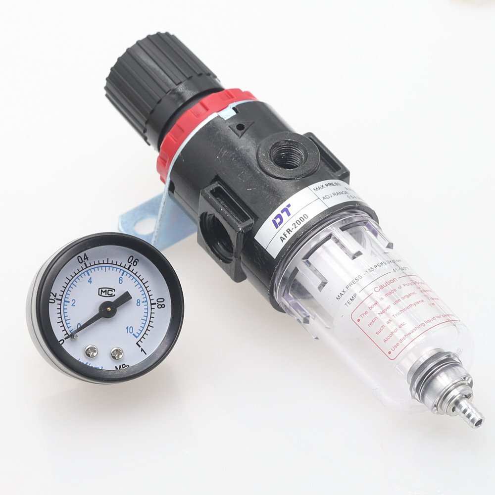 Air Filter Regulator Compressor Pressure reducing Oil water separation AFR2000