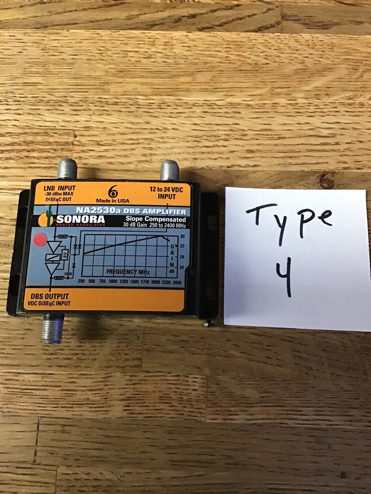 Sonora NA2530a DBS Amplifier Used Condition!