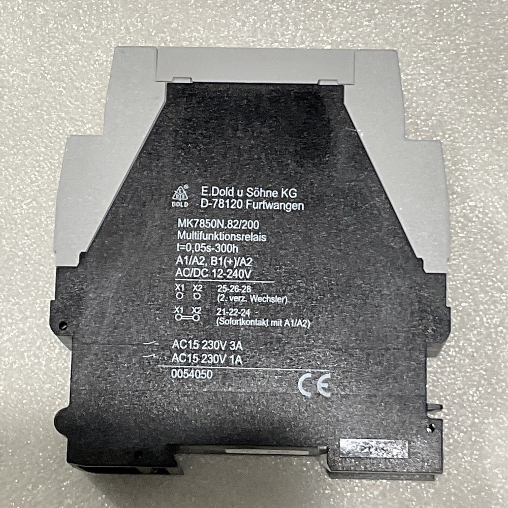 DOLD D-78120 MULTIFUNCTION RELAY MK7850N.82/20061