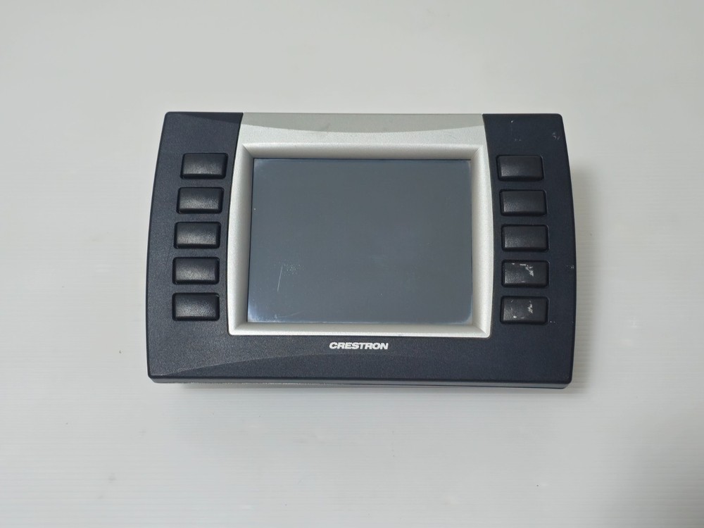 Crestron Touch Panel Control Screen Programmable Keypad Black Unit Untested