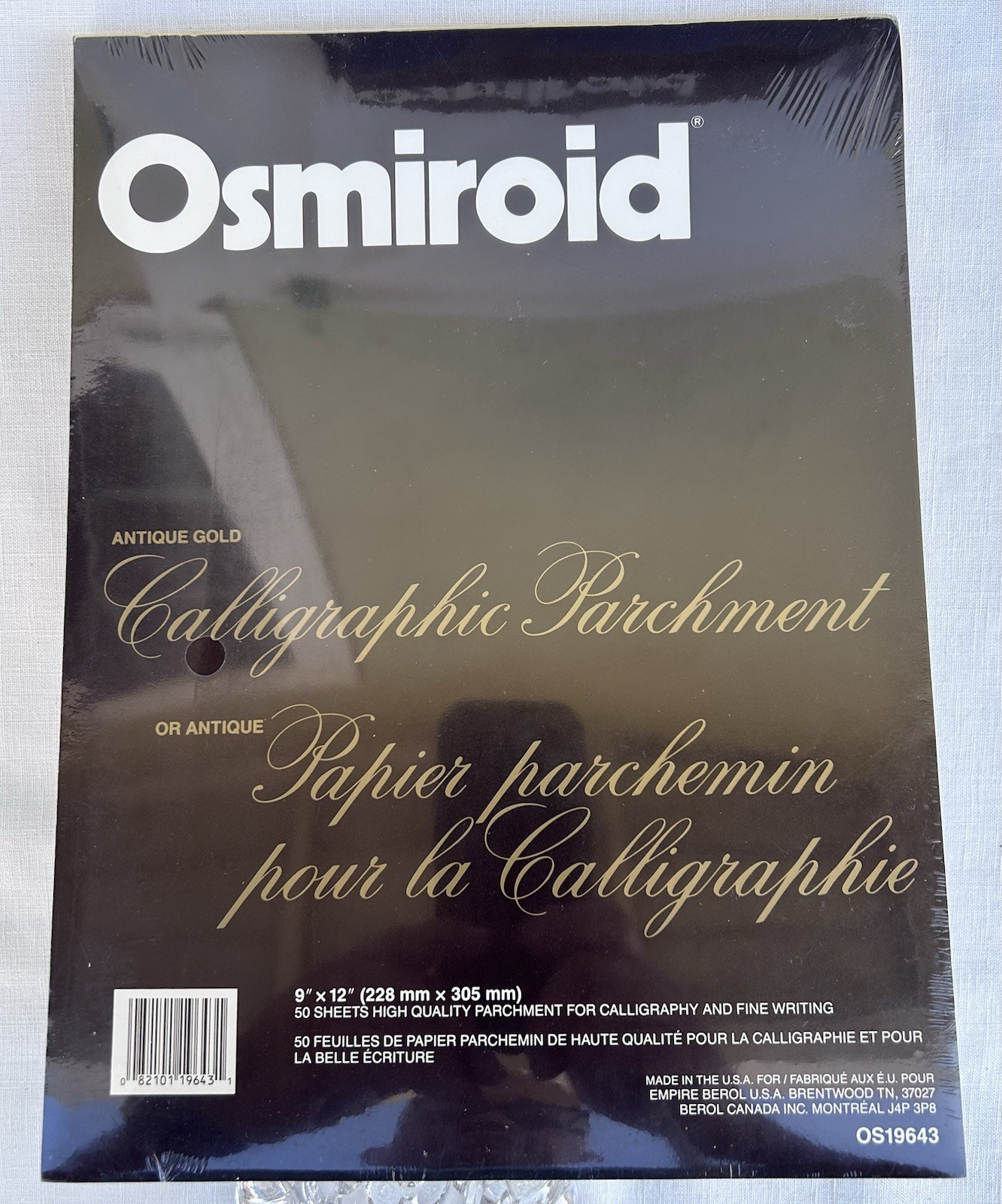 4 SEALED Packs Osmiroid Calligraphic Parchment (Paper) ALL PACKAGES SEALED