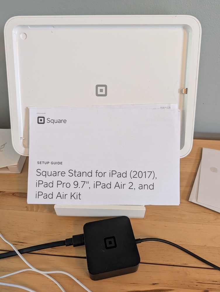 Square POS System Bundle - Untested - iPad Holder, Square Readers w/ Docks, Etc.