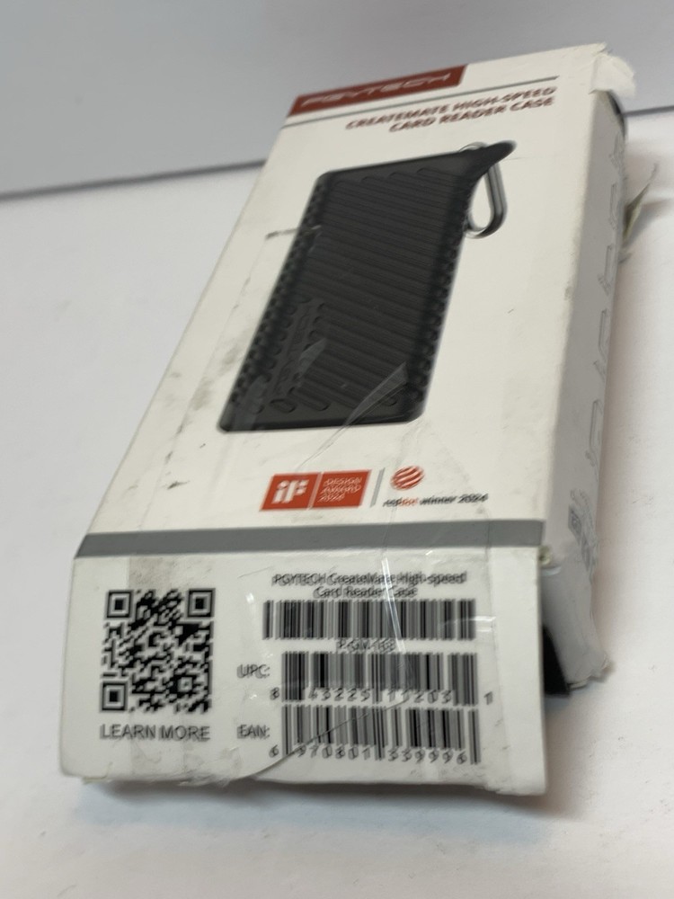 PGYTECH CreateMate High-Speed Card Reader Case, Water/Dust Proof ~ New, Open Box