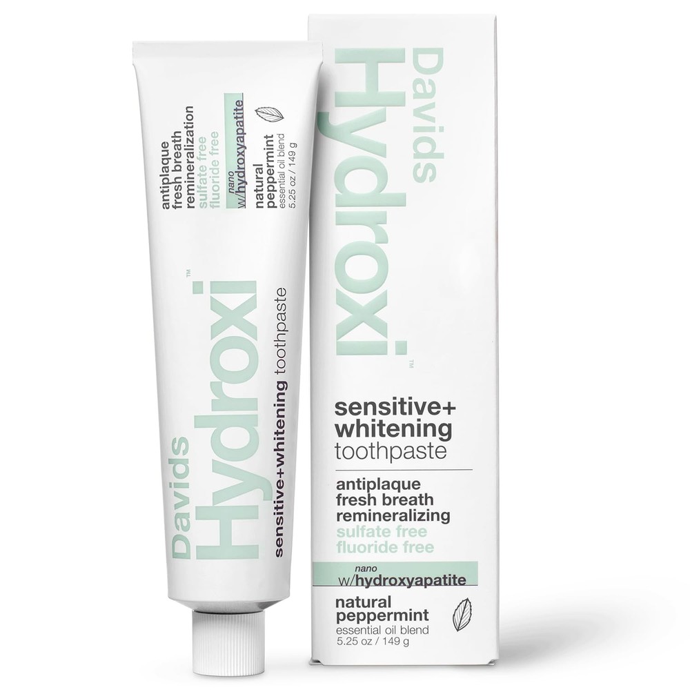 Hydroxyapatite Toothpaste Fluoride Free 5.25oz Whitening Sensitive Relief