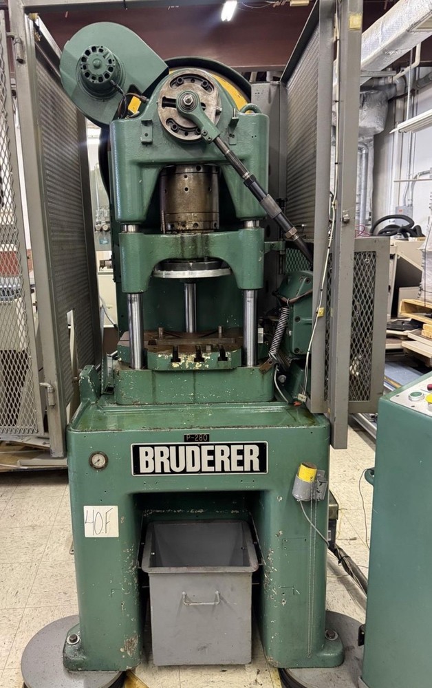 Bruderer Model BSTA30 3 Post High Speed Punch Press