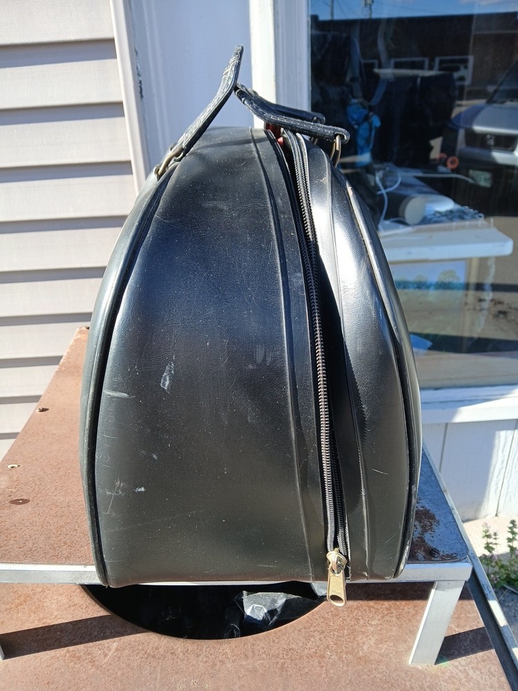 Vintage Leather 2 Ball Bowling Bag
