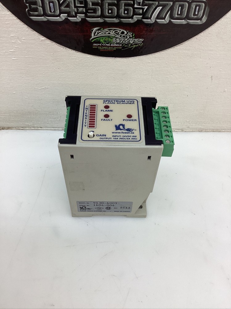 FOSSIL POWER SYSTEM SPECTRUM UV5 FLAME SCANNER 9130-6001 New