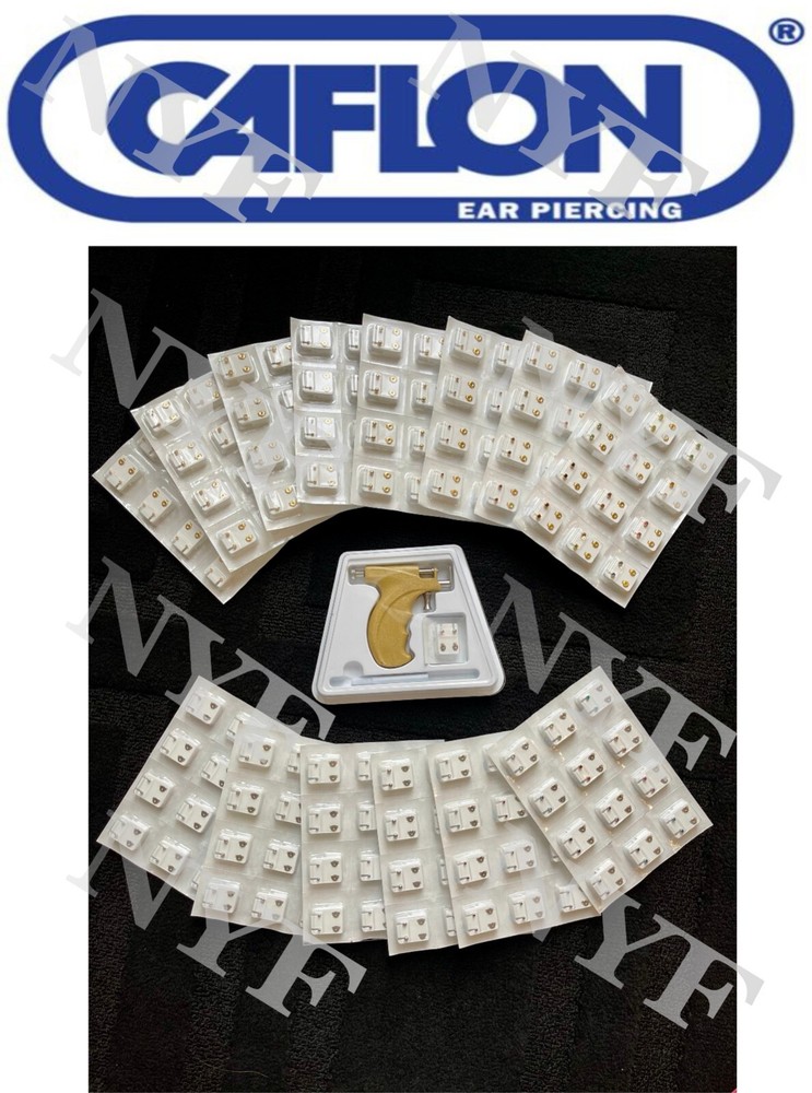Ear Piercing earring Studs 12 pcs Caflon Studex Sterile Surgical or Piercing Gun