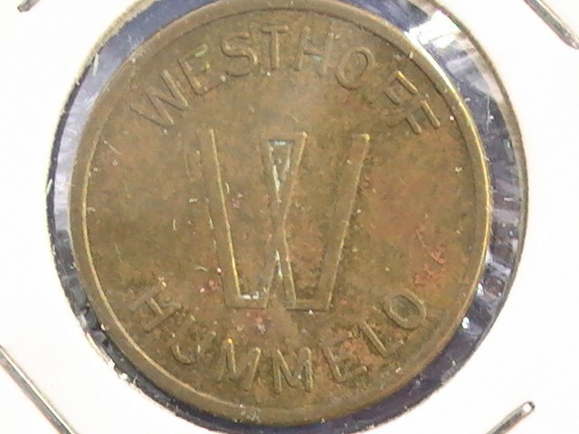 TOKEN WESTHOFF HUMMELO AUTOMATRM BRASS KB 480-1
