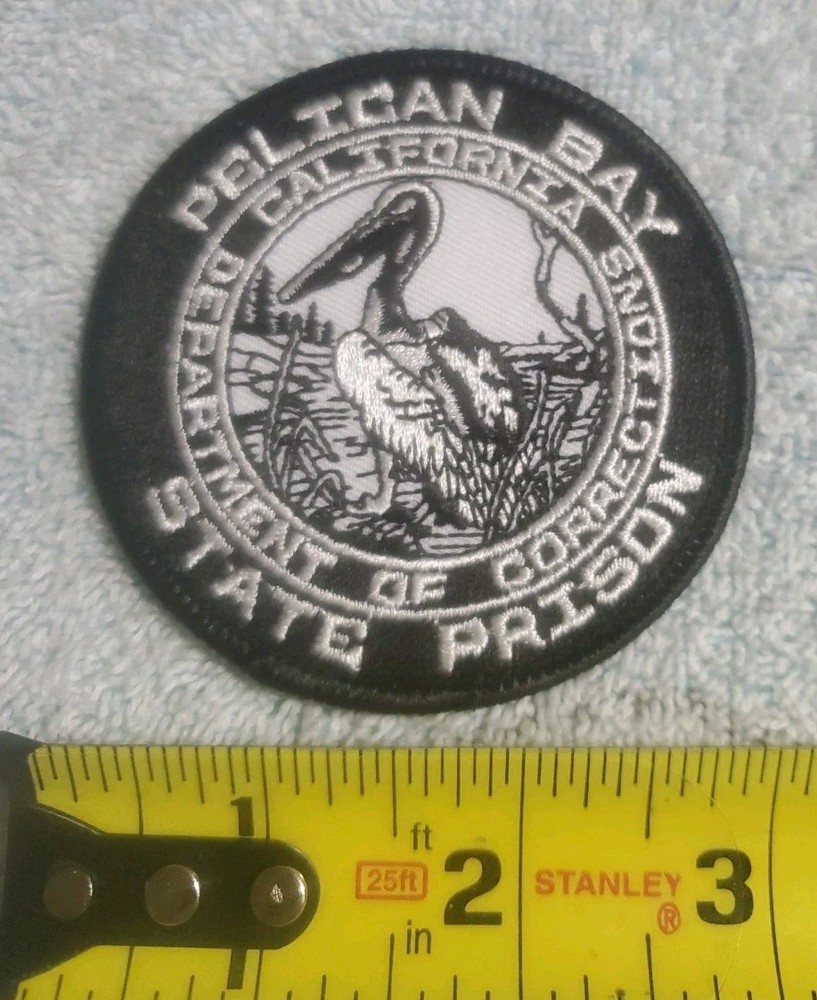 Vtg Obsolete Pelican Bay State Prison CDC Patch