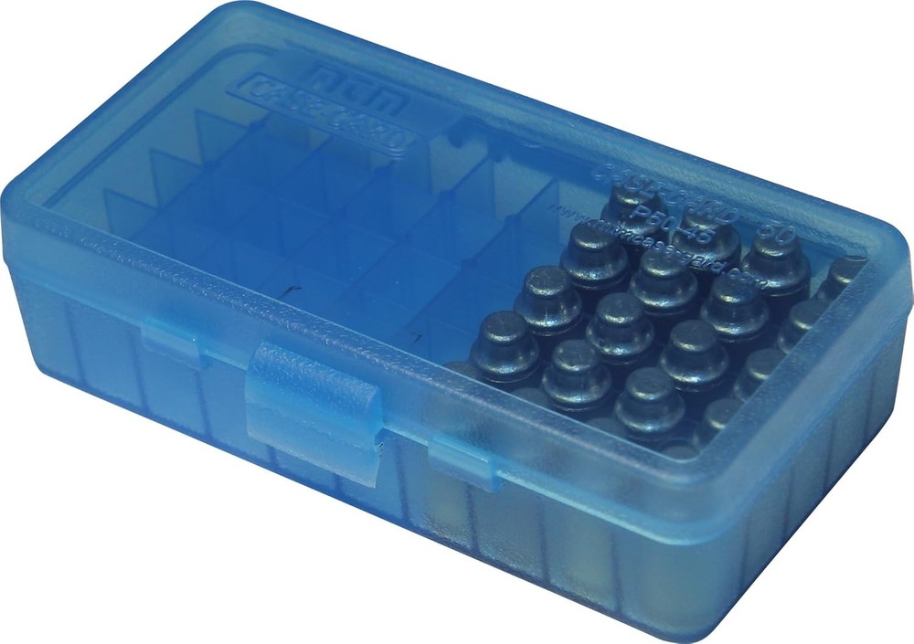 MTM Ammo Box 50 Round Flip-Top, Stackable, Fits 40/10mm & 45 ACP