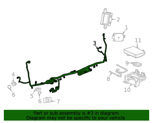 Genuine GM Harness 42830321