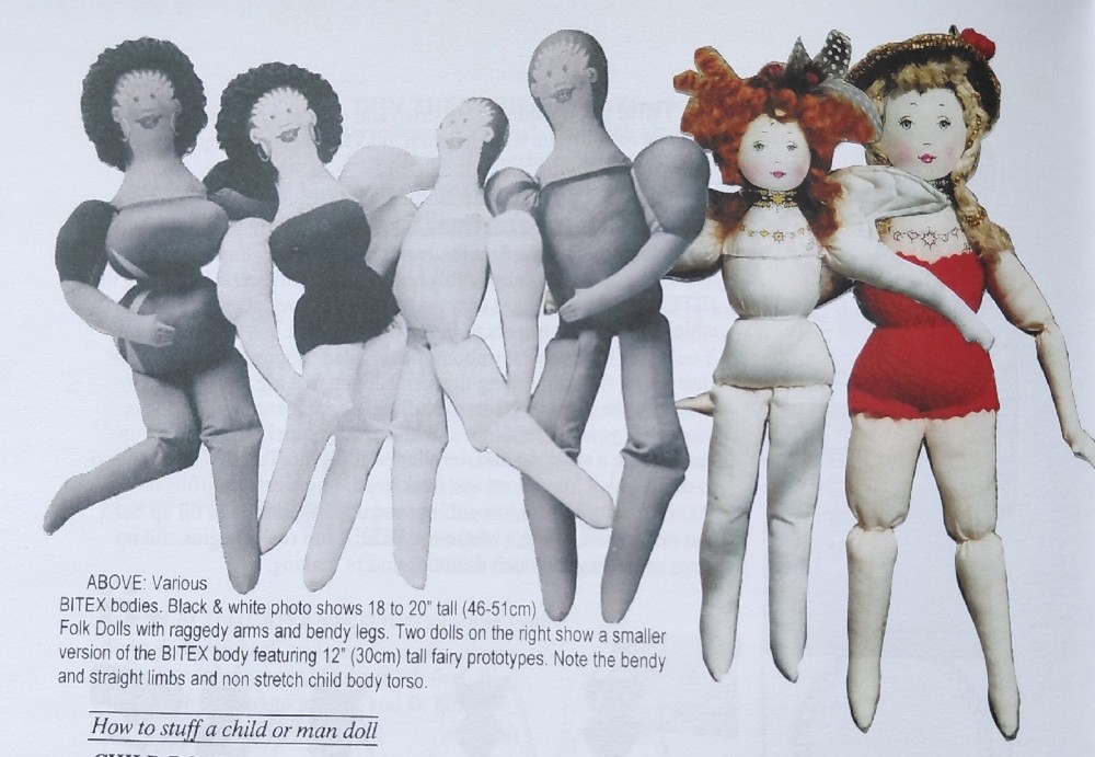 Doll Designers Work Book with UNCUT Patterns, Dollmaking, Doll Crafting