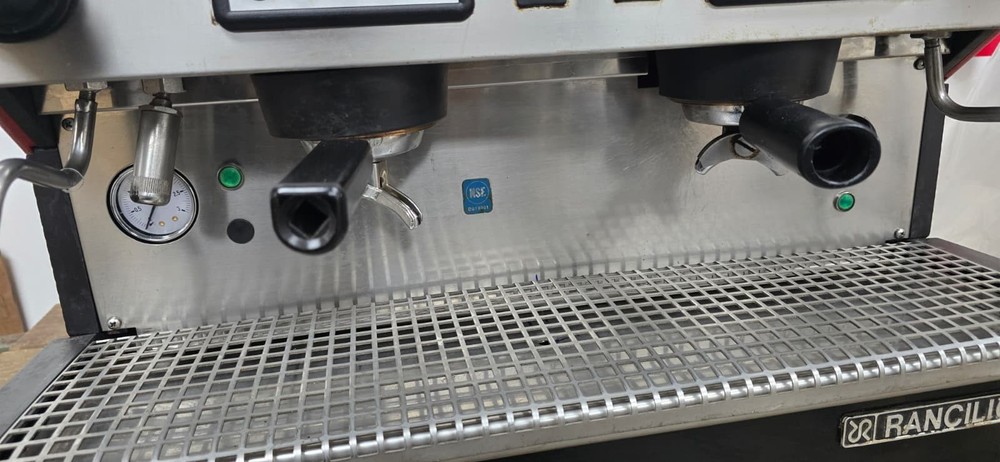 Rancilio 2 Group Espresso Coffee Machine Automatic Control Volumetric