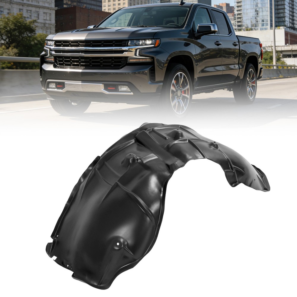 For 2019 2020 2021 2022 CHEVROLET SILVERADO 1500 Front Fender Liner Driver Side