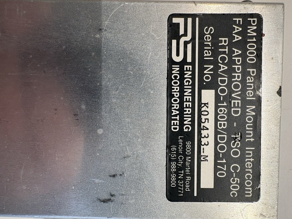 PS Engineering PM1000 Intercom