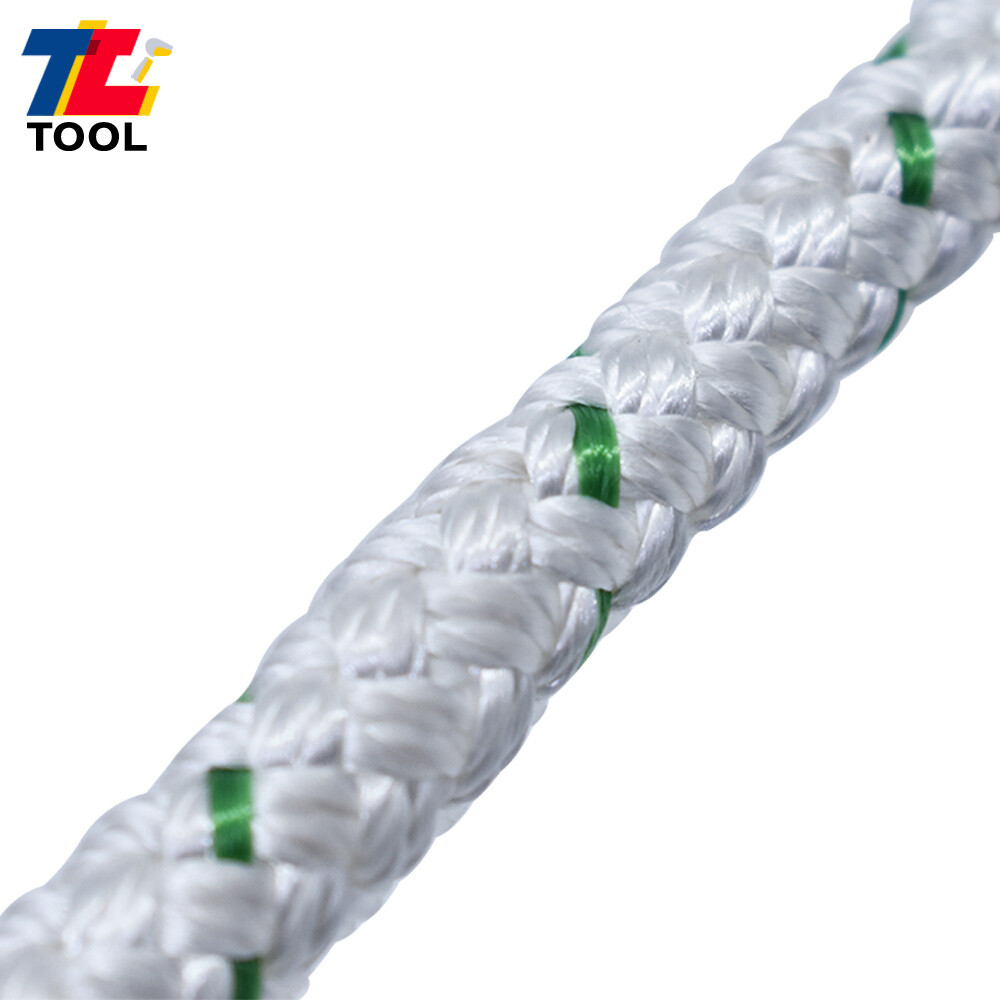 1544 Lbs 3/8" x 200' Double Braid Polyester Rope Arborist Rope Rigging Line