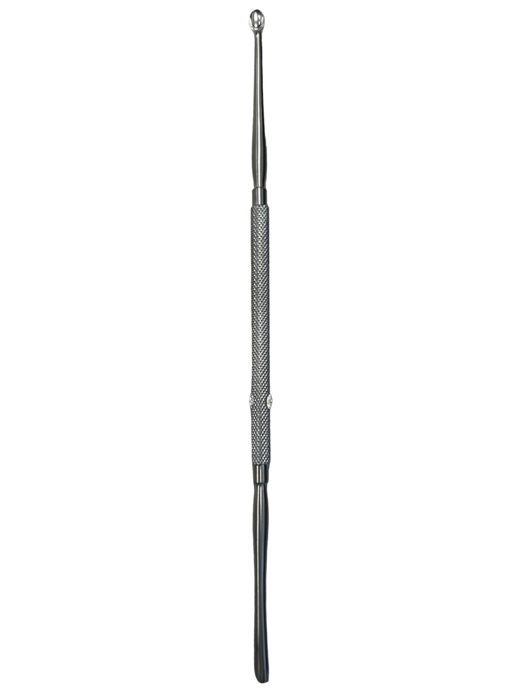 DUNNING Elevator & Curette, 8.25" D/Ended, 4mm/7mm Blunt/Sharp, Elevator/Curette